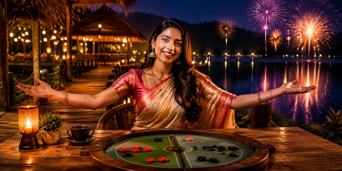 Young man analyzing Sports Betting in a Sylhet tea garden